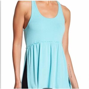 ❤️3/$12 Free Press Racerback Tank Top Bright Blue